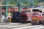 MRL 4307 BNSF 738 7920 7220 6296